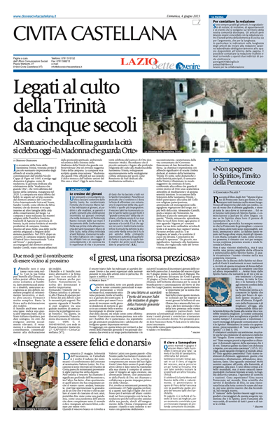 Avvenire - pagina diocesana del 04/06/2023